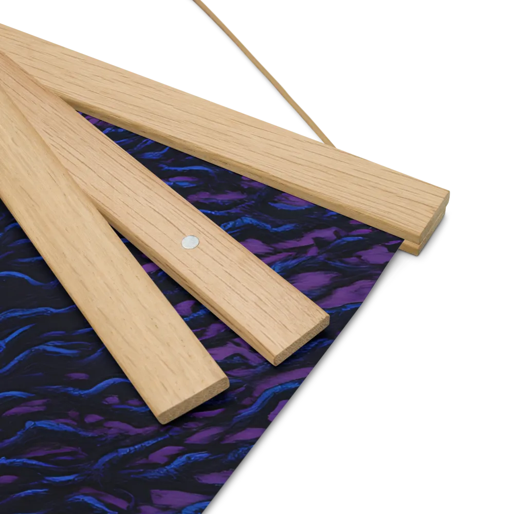 Dreams Unbound | Poster With Oak Wood Hanger | 16″×16″