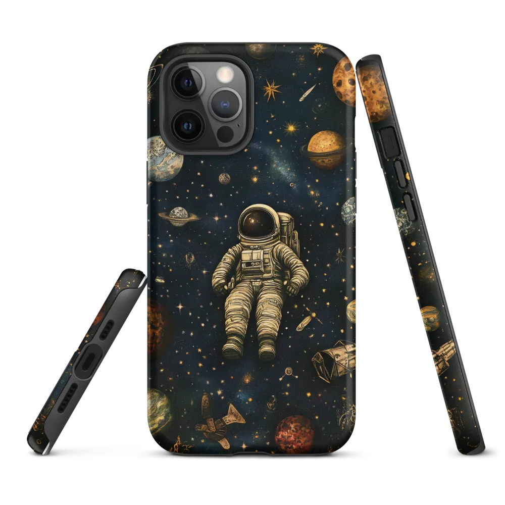 Cosmic Voyage: An Astronaut's Solitude