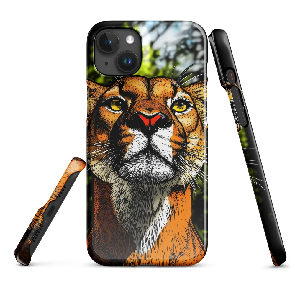 Regal Gaze: The Lioness in Focus