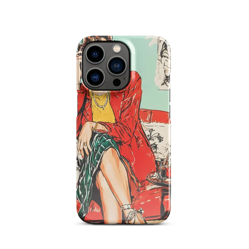 Chic Confidence | Phone Case |  13 Pro | Snap Case | Glossy