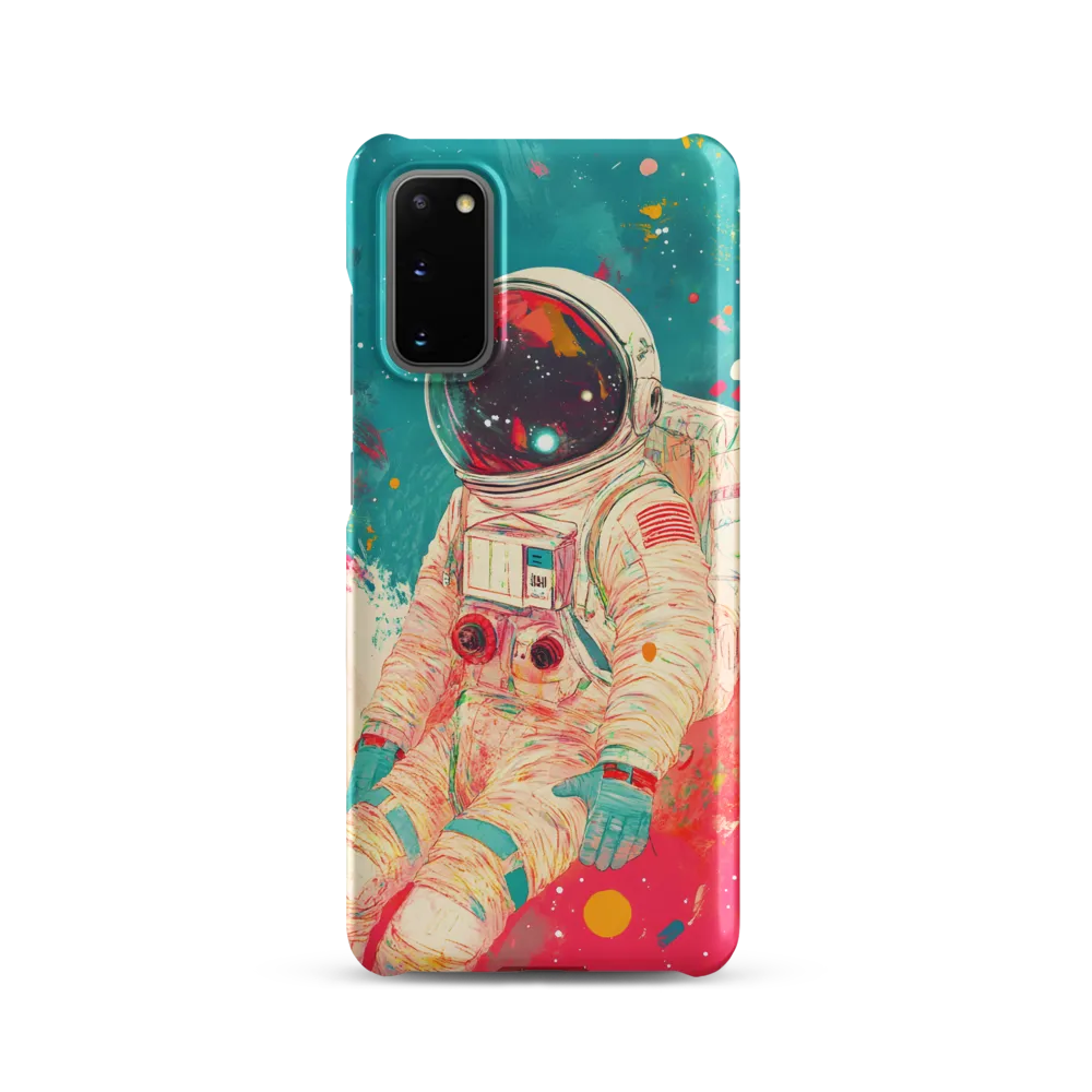 Cosmic Explorer: An Astronaut's Journey | Phone Case |  S20 | Snap Case | Matte