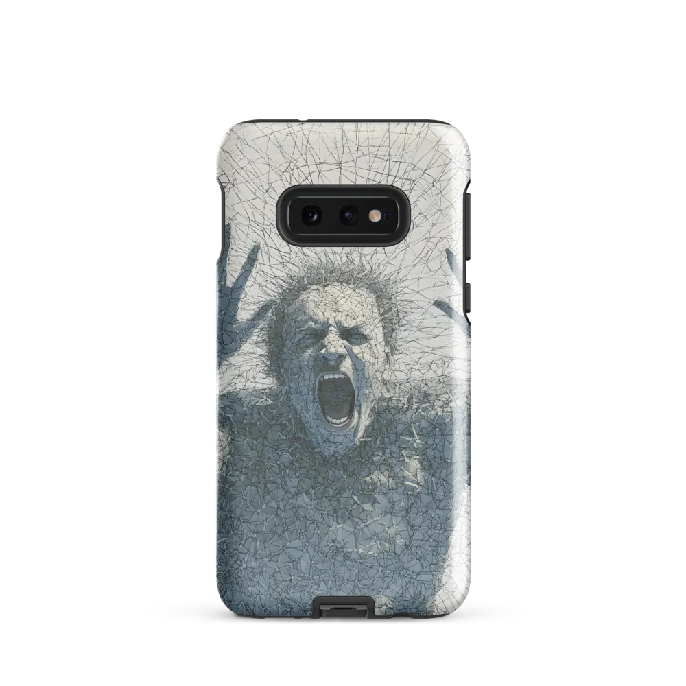 Breaking Free: An Expression of Anguish | Phone Case |  S10e | Tough Case | Glossy