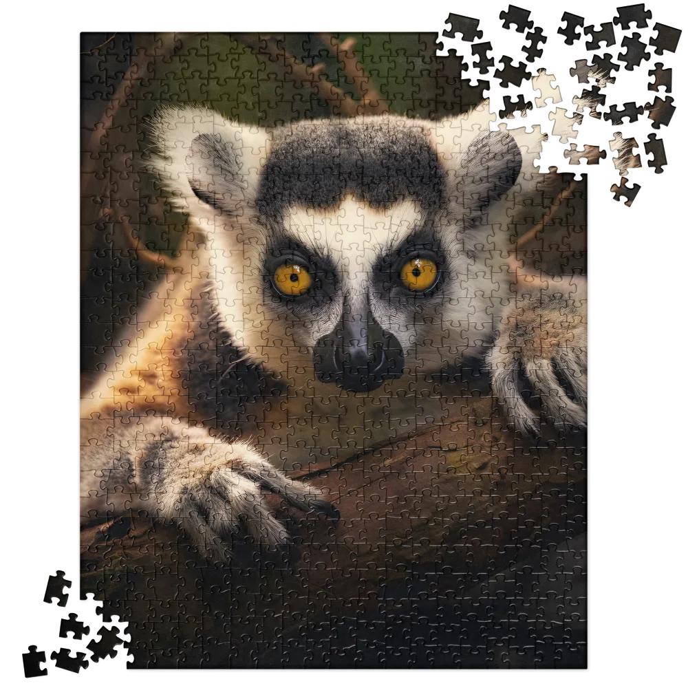 The Watchful Lemur | Jigsaw Puzzle | 520 pieces