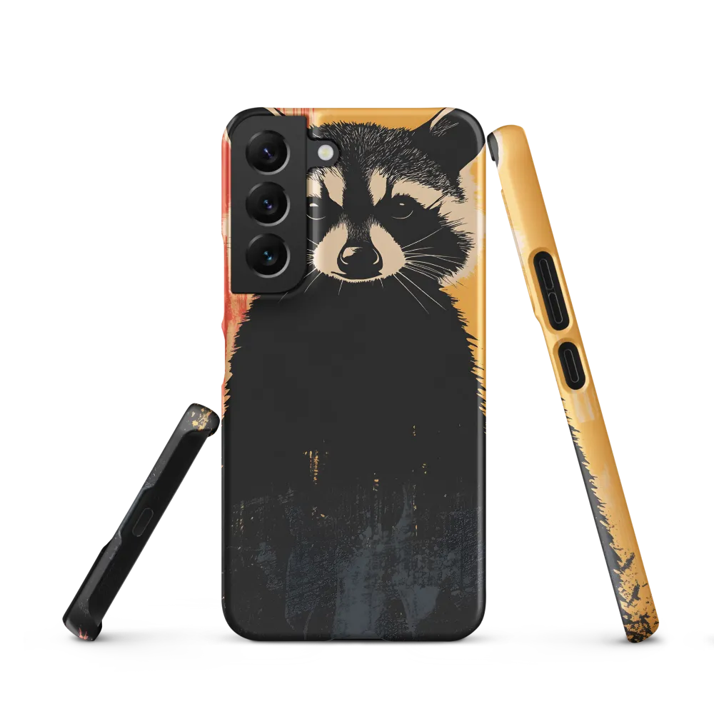 Whimsical Raccoon Portrait