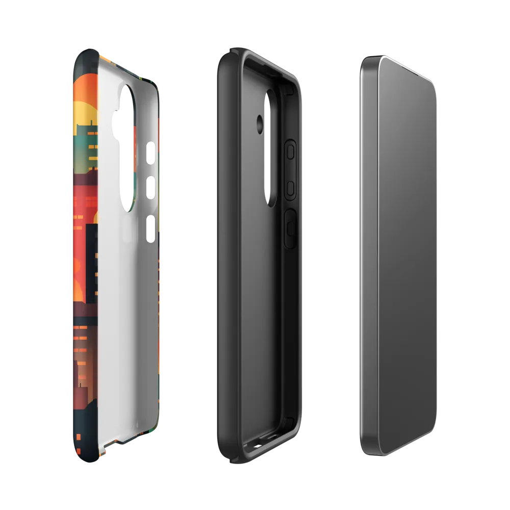 Twilight in the Concrete Jungle | Phone Case |  S24 | Tough Case | Matte