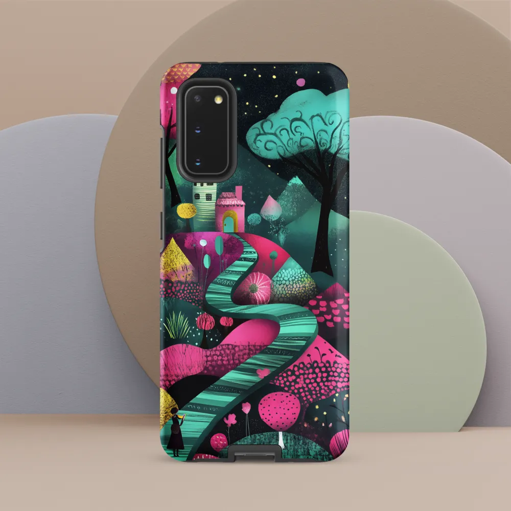 Whimsical Journey through Colorful Lands