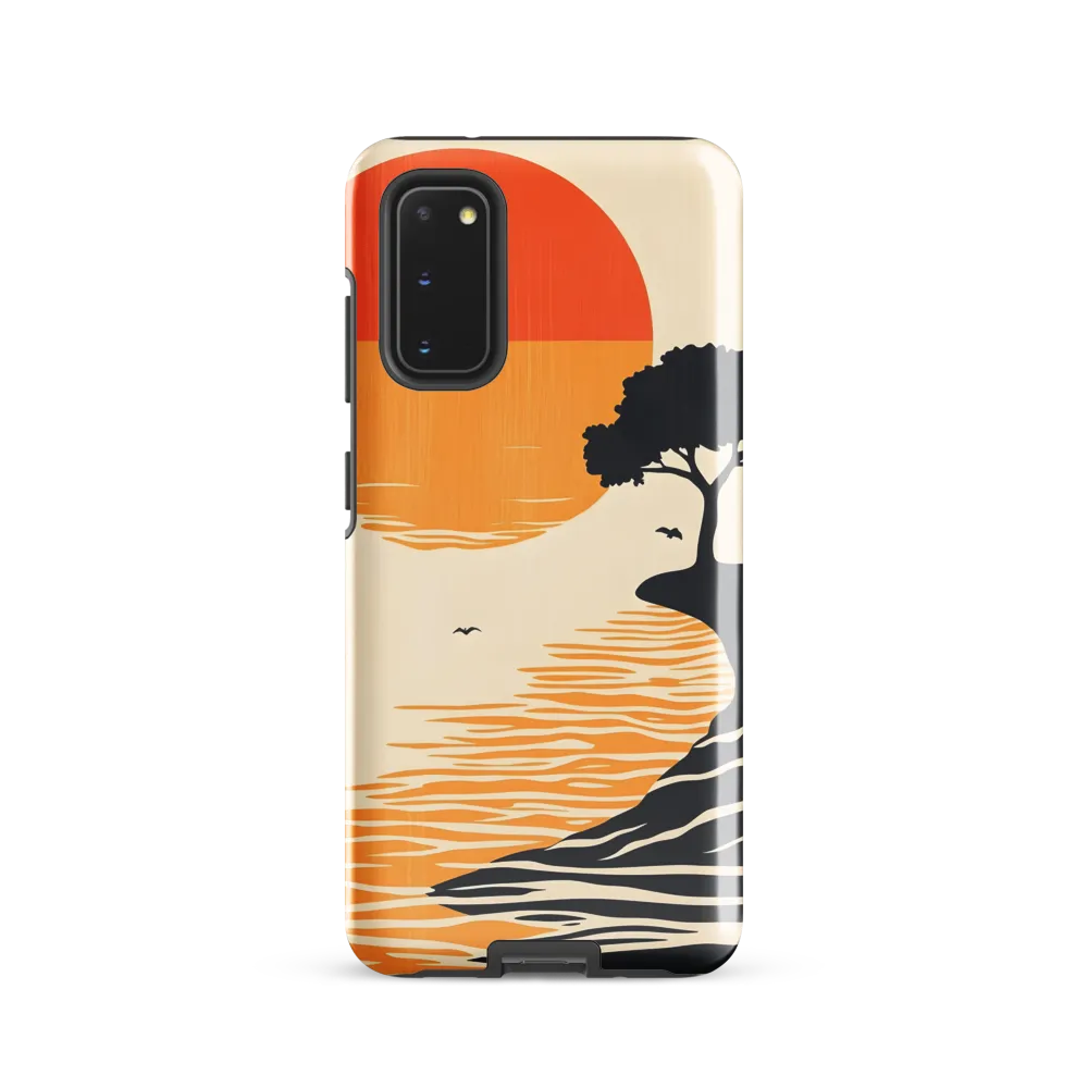 Serene Sunset | Phone Case |  S20 | Tough Case | Glossy