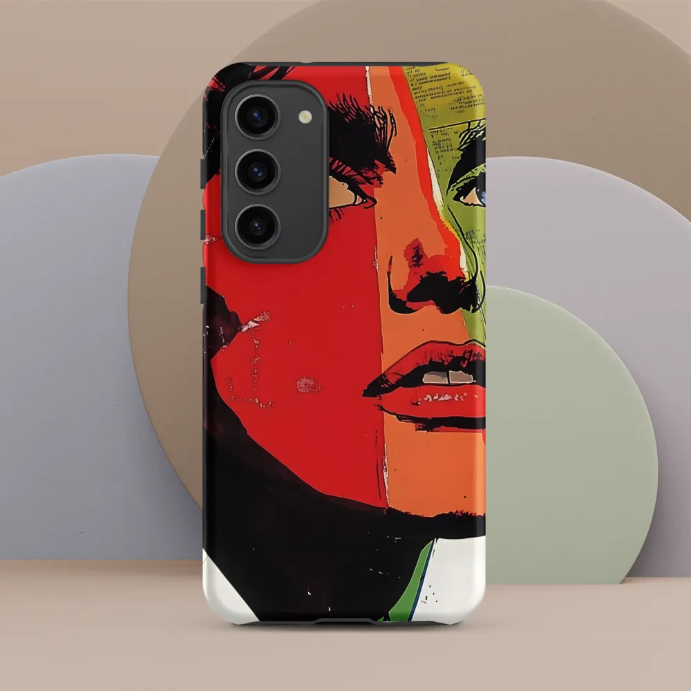 Vibrant Expressions: A Pop Art Portrait