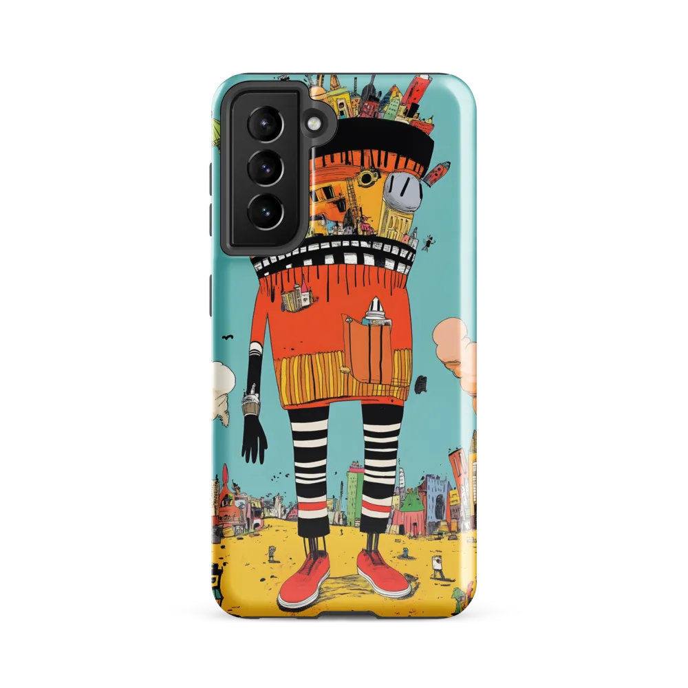 Urban Fantasia: A Whimsical Encounter | Phone Case |  S21 FE | Tough Case | Glossy
