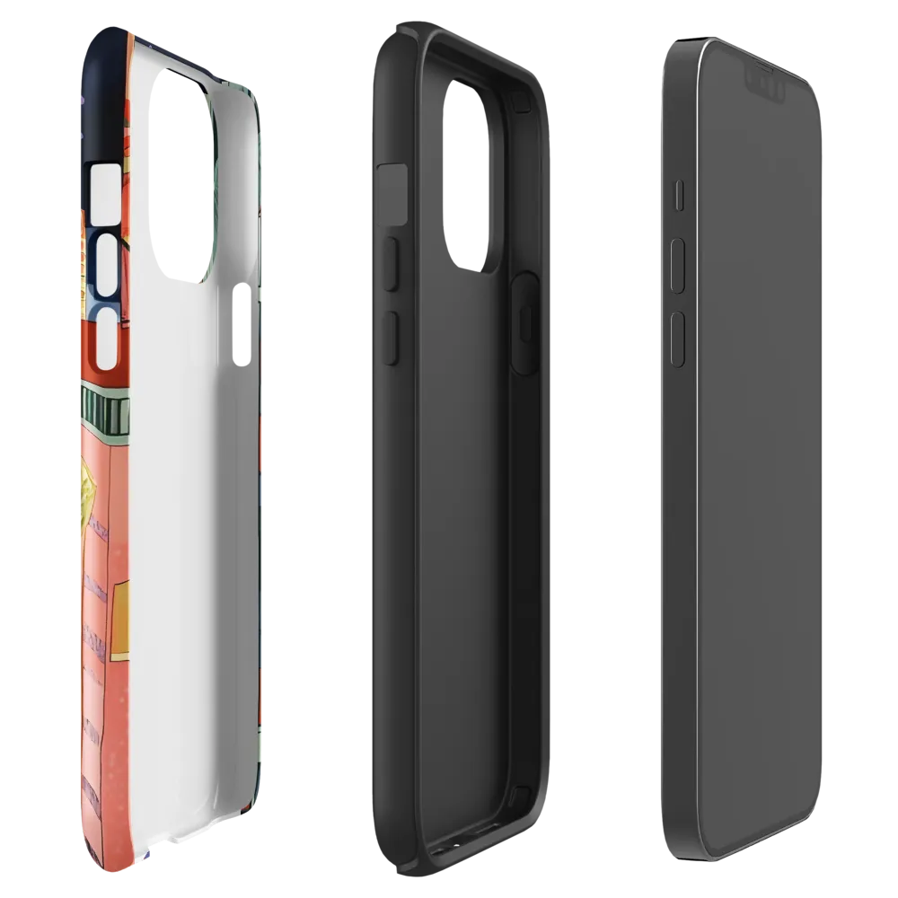 Urban Dreamscape: A Pop Art Night | Phone Case |  13 Pro Max | Tough Case | Glossy