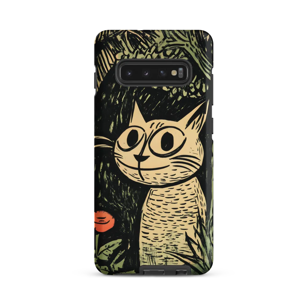 Whimsical Cat in the Forest