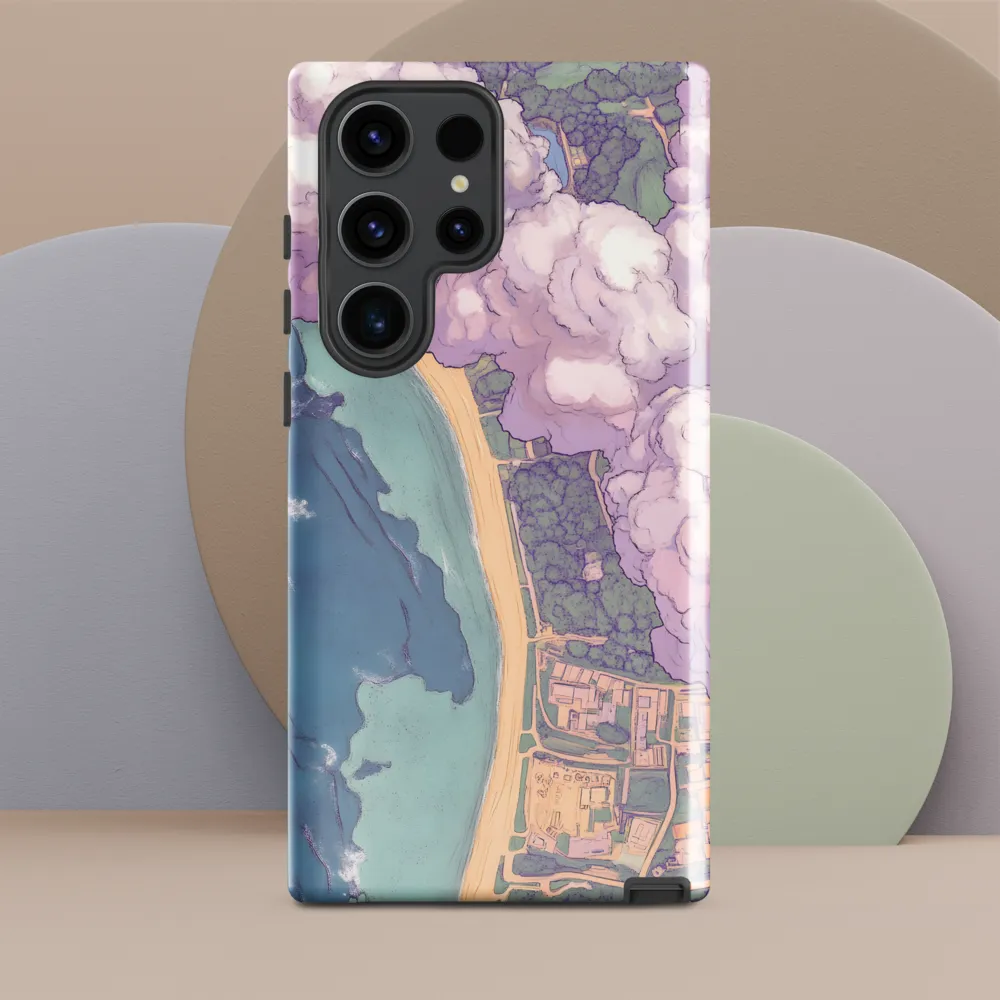 Serenity Over the Coast | Phone Case |  S23 Ultra | Tough Case | Glossy