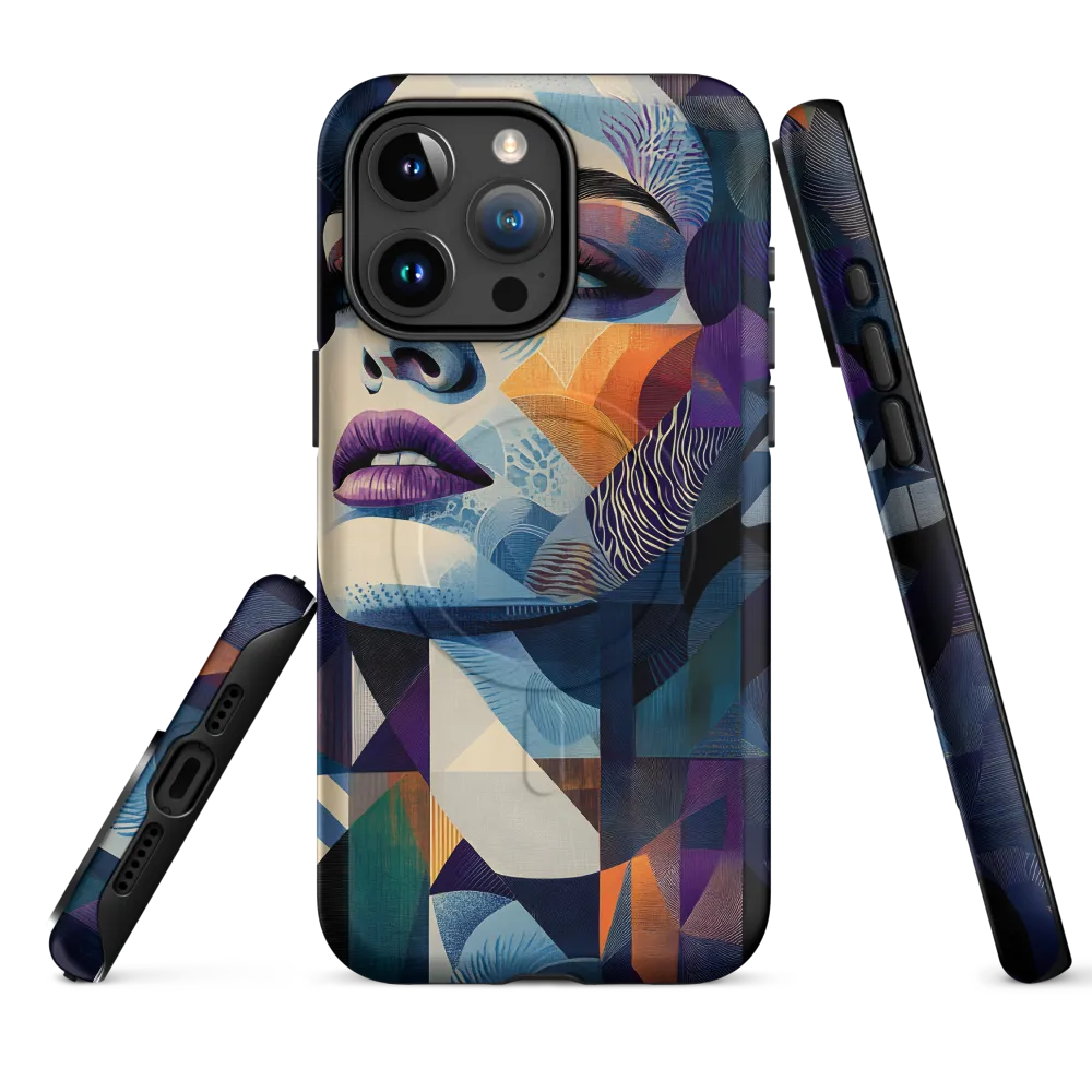 Fragmented Mystery: A Modern Portrait