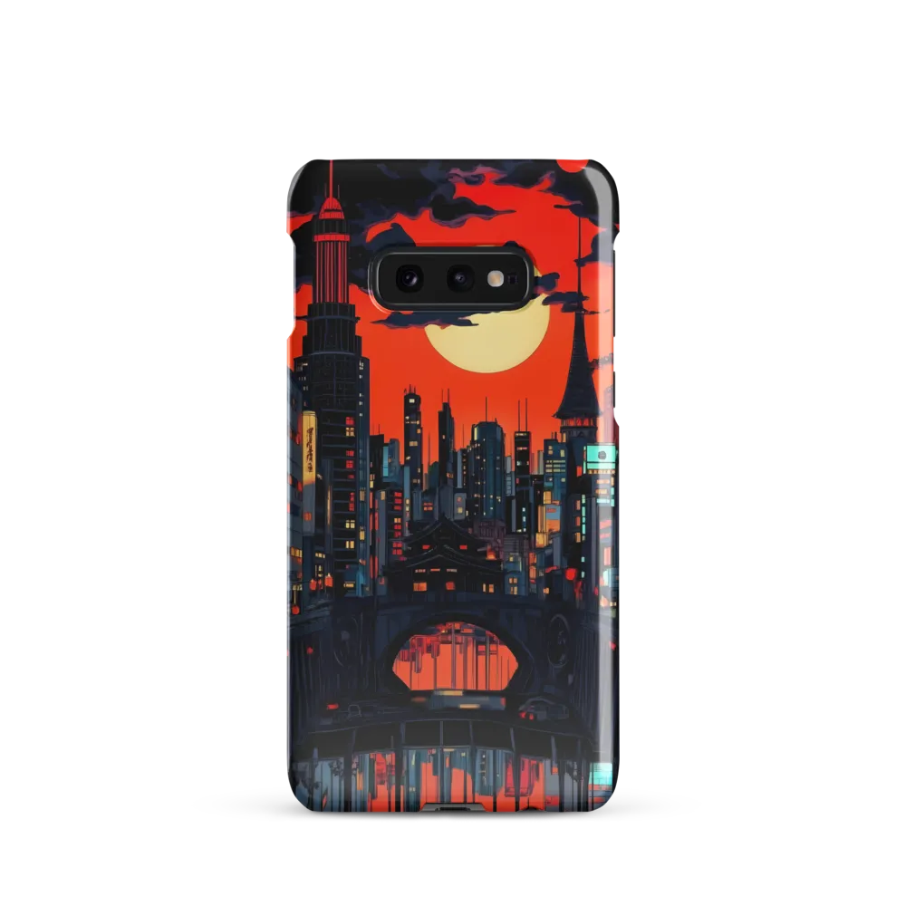 Nightfall in a Neon City