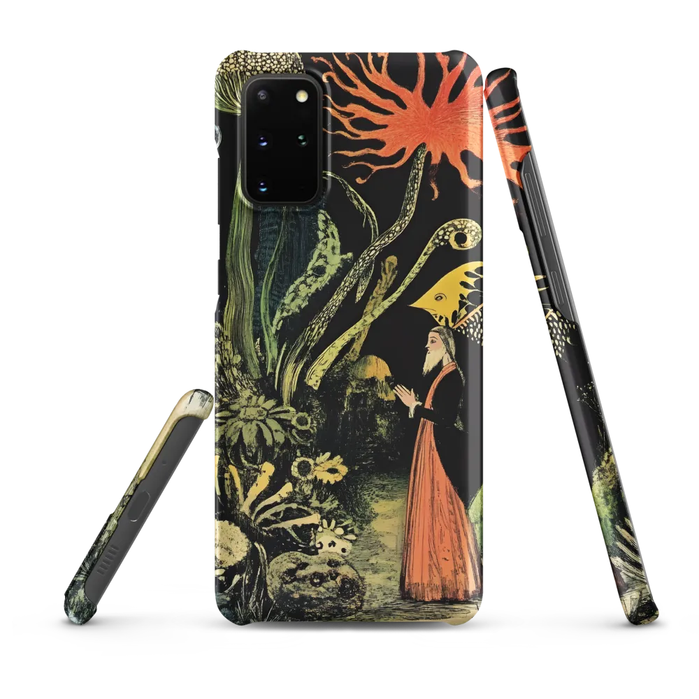 Enchanted Encounter in a Fantastical Garden | Phone Case |  S20 Plus | Snap Case | Matte