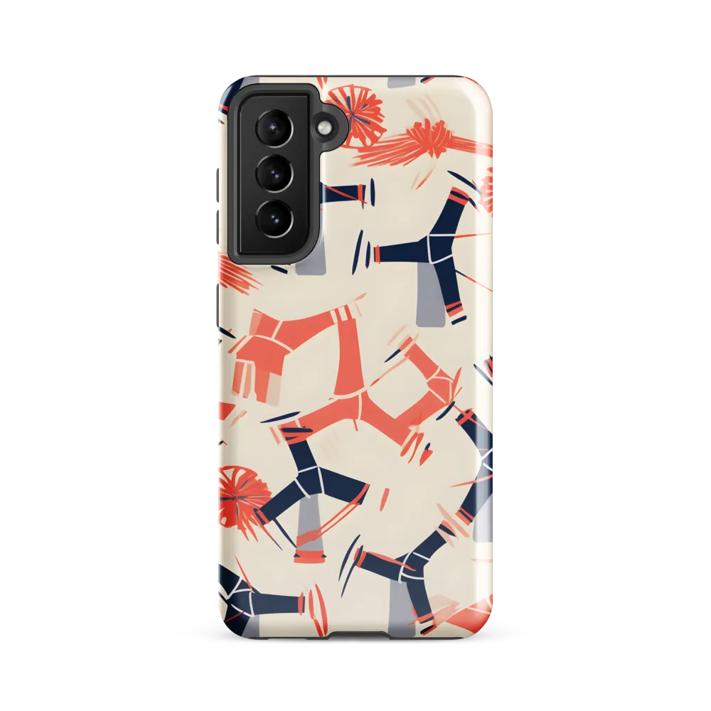 Whimsical Patterns of Nature and Femininity | Phone Case |  S21 FE | Tough Case | Glossy