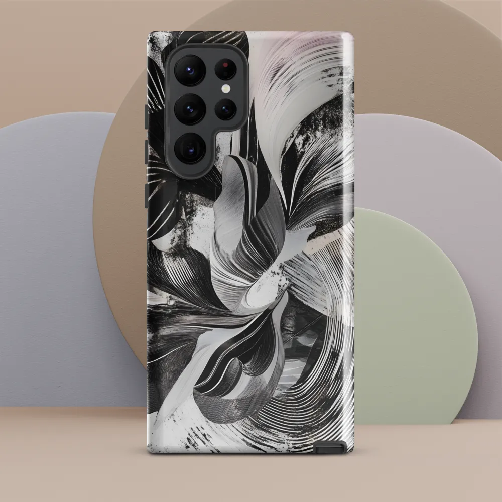 Fluid Harmony in Monochrome
