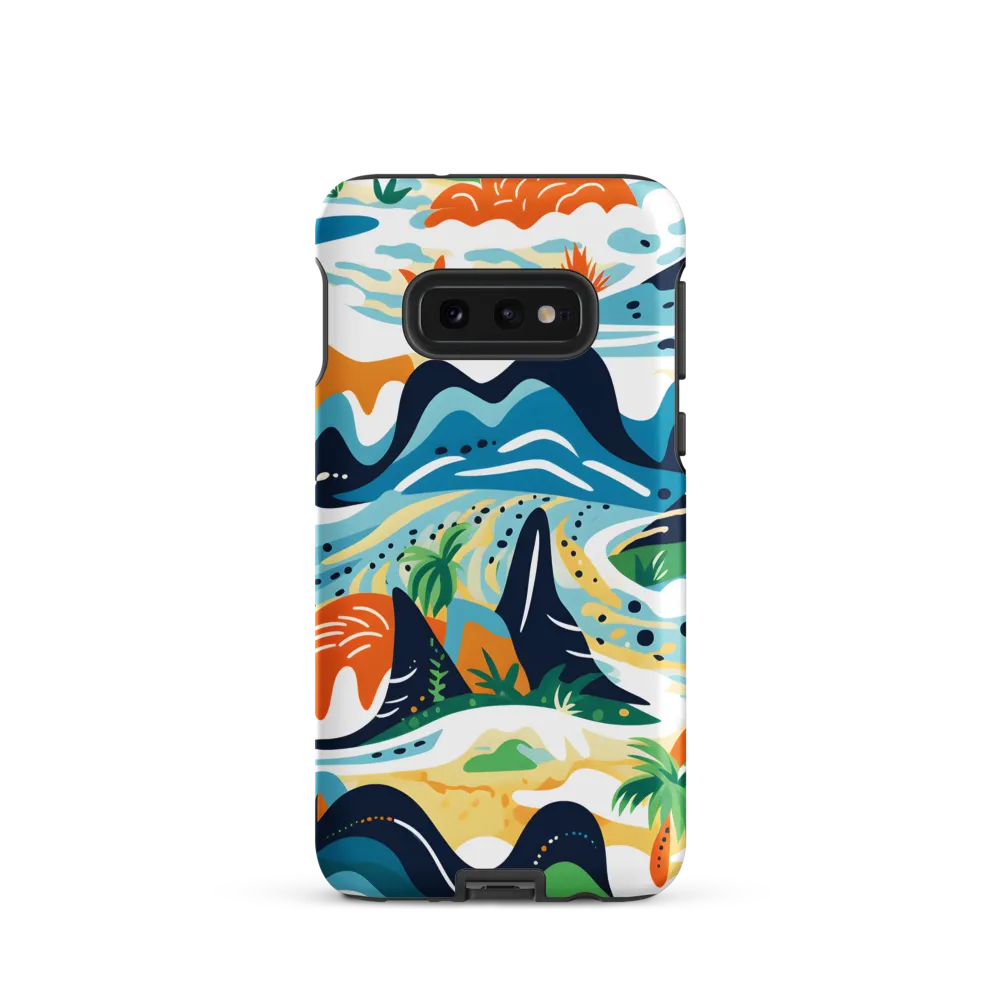 Abstract Tropical Landscape