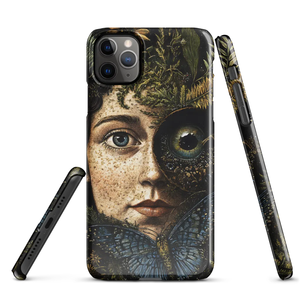 Nature's Embrace: A Surreal Portrait | Phone Case |  11 Pro Max | Snap Case | Glossy