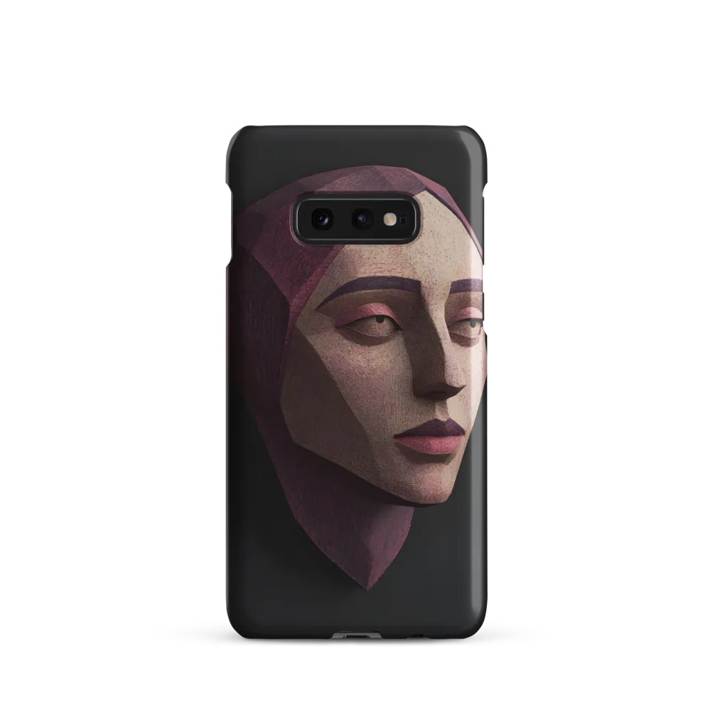 Geometric Elegance: A Contemporary Portrait