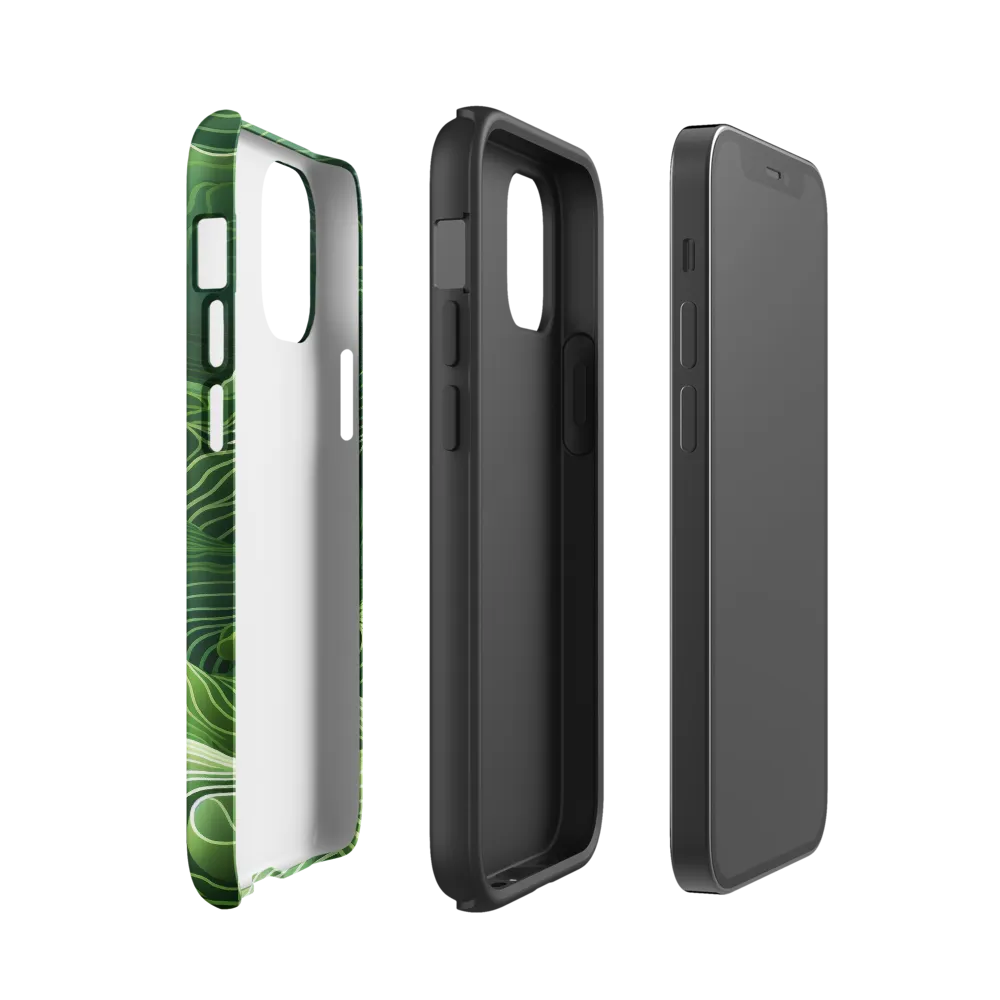 Whispers of Green Hills | Phone Case |  12 mini | Tough Case | Glossy
