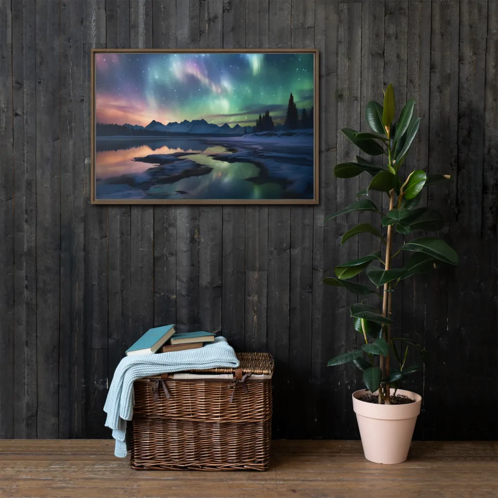 Ethereal Aurora: A Night Under the Stars