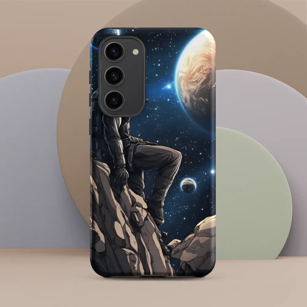 Gazing Into the Cosmos | Phone Case |  S23 Plus | Tough Case | Matte