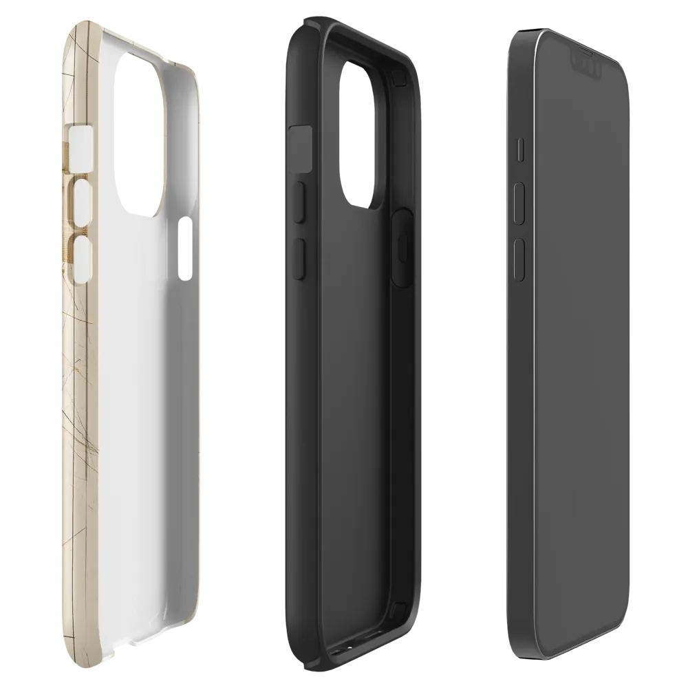 Elegance in Lines | Phone Case |  13 Pro Max | Tough Case | Glossy