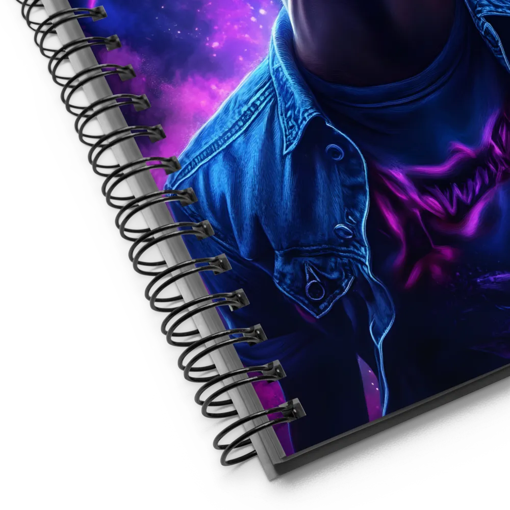 Cosmic Scream | Spiral Notebook