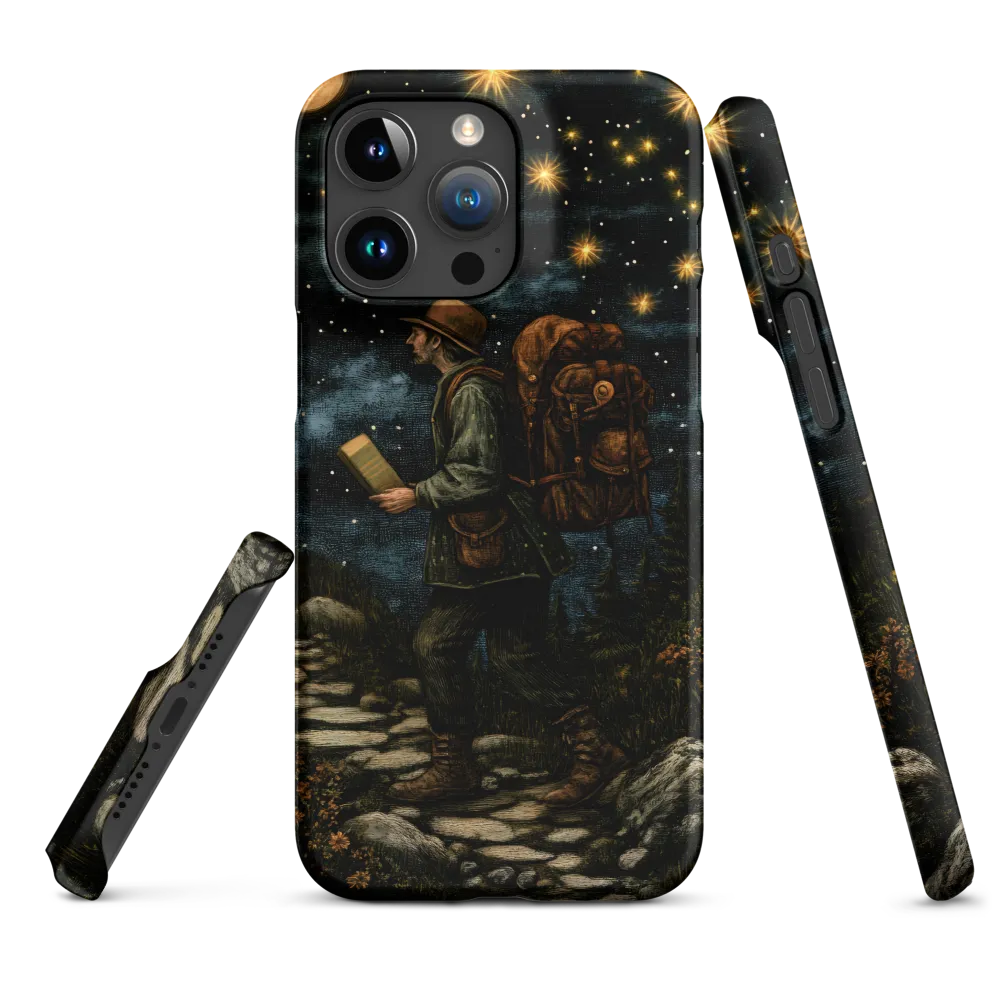 Journey Through a Starry Night | Phone Case |  15 Pro Max | Snap Case | Matte