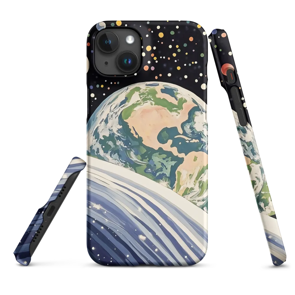 Celestial View: A Surreal Journey Through Space