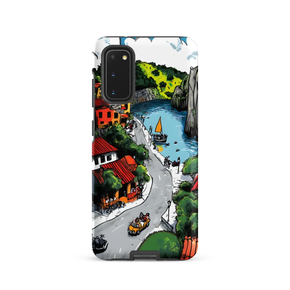 Whimsical Village by the Water