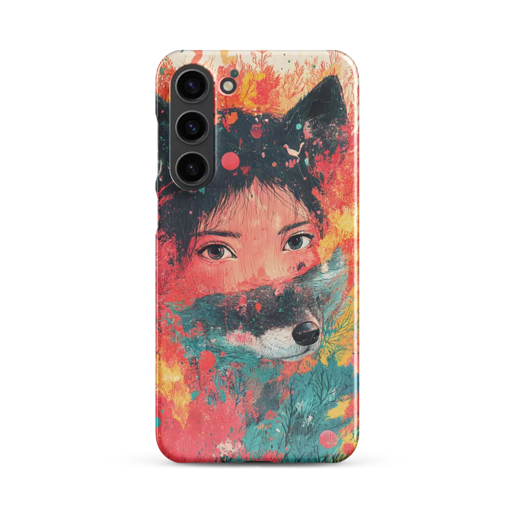 Harmony of Spirit: Girl and Wolf