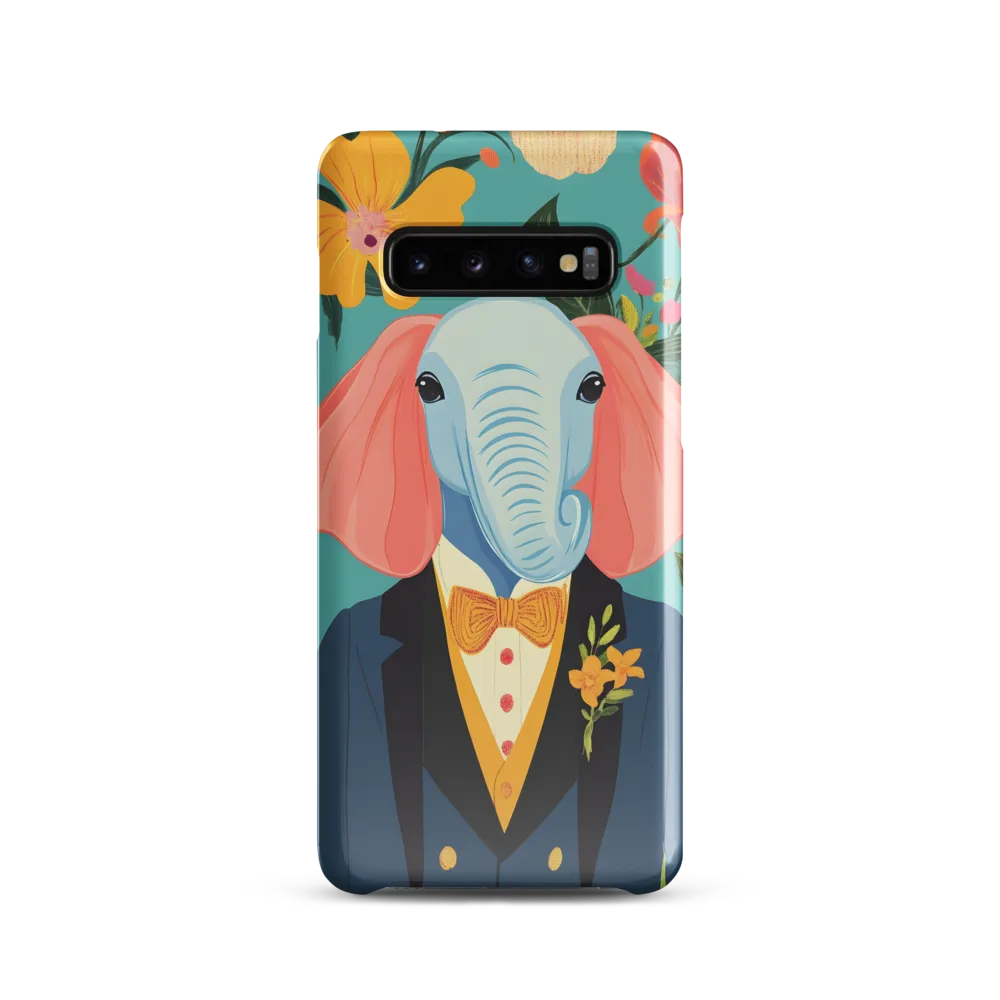 Elegance in Bloom | Phone Case |  S10 | Snap Case | Glossy