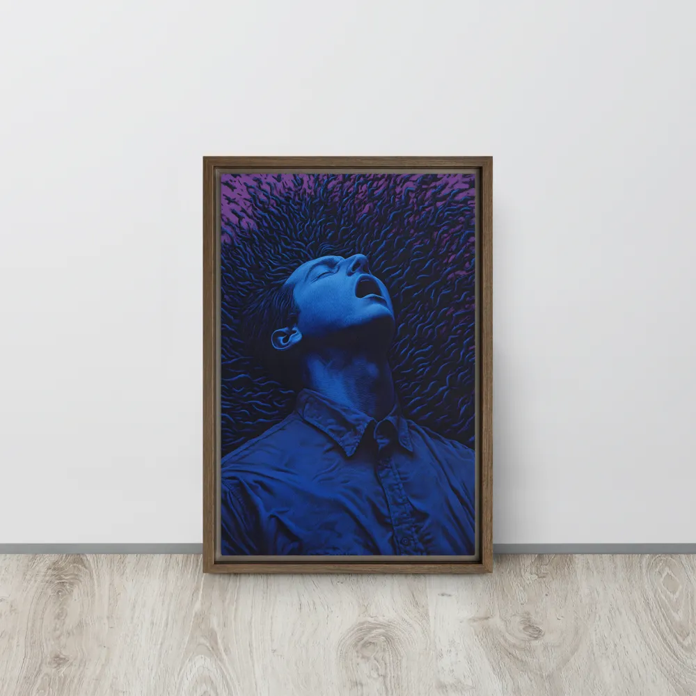 Dreams Unbound | Canvas with Brown Frame | 12″×18″