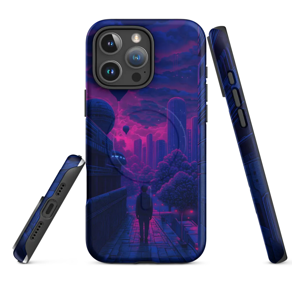 Lost in a Technological Dreamscape | Phone Case |  16 Pro Max | MagSafe® Tough Case | Matte