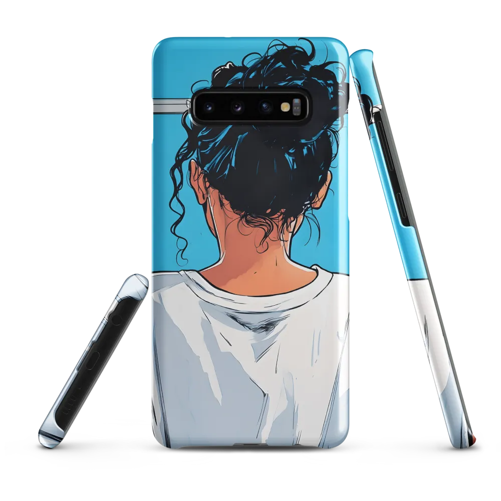 Contemplation by the Window | Phone Case |  S10 Plus | Snap Case | Glossy