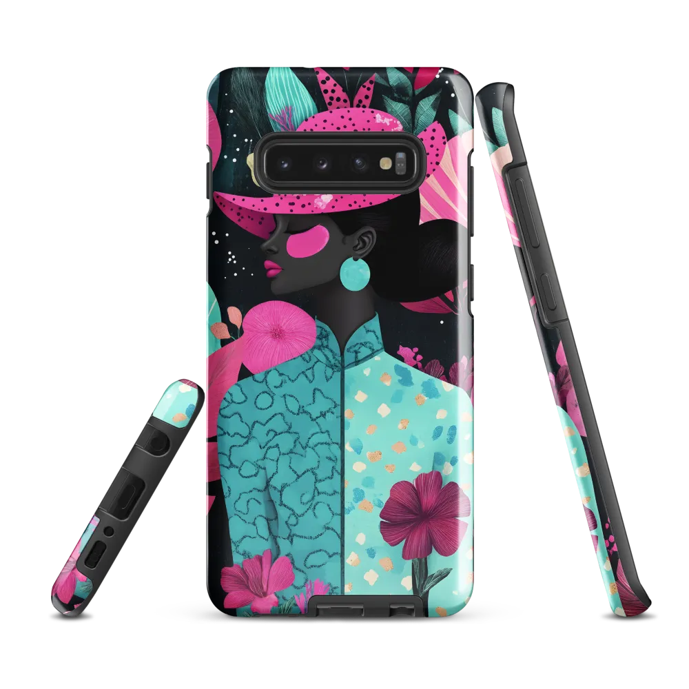 Elegance in Bloom | Phone Case |  S10 Plus | Tough Case | Glossy