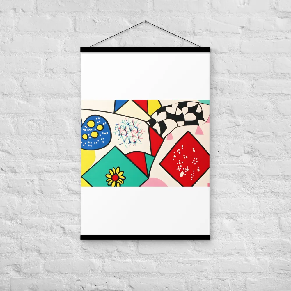 Joyful Geometry: A Playful Dance of Shapes and Colors