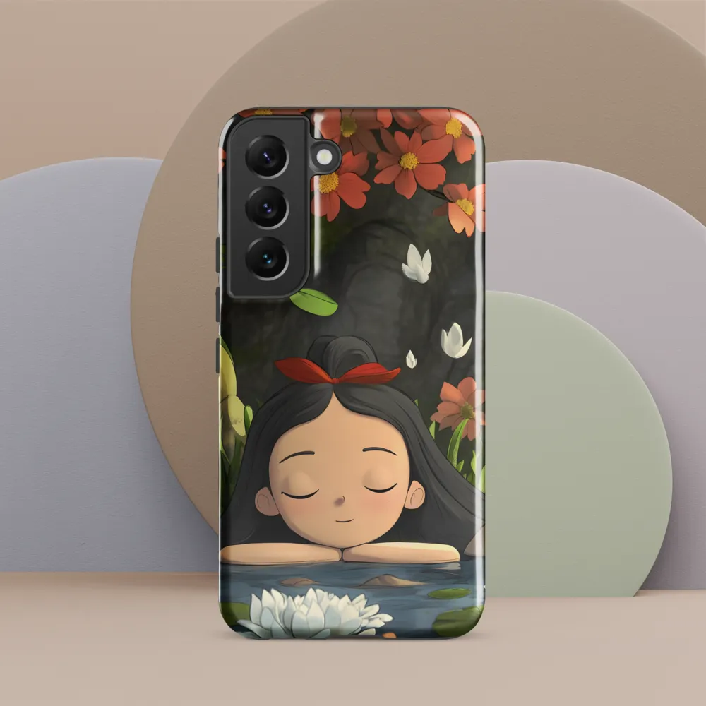 Tranquility by the Waterside | Phone Case |  S22 | Tough Case | Glossy