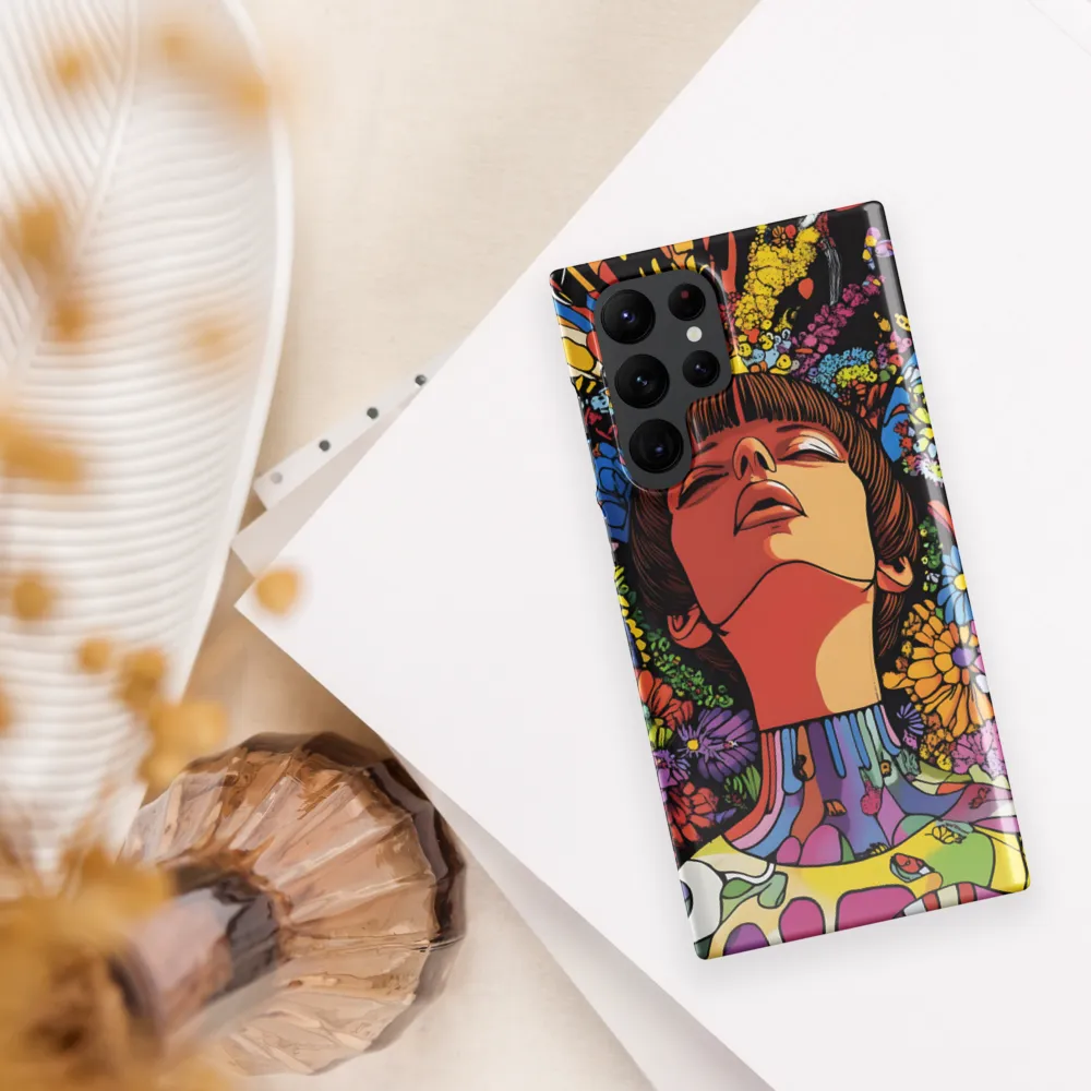 Vibrant Ecstasy: A Psychedelic Portrait