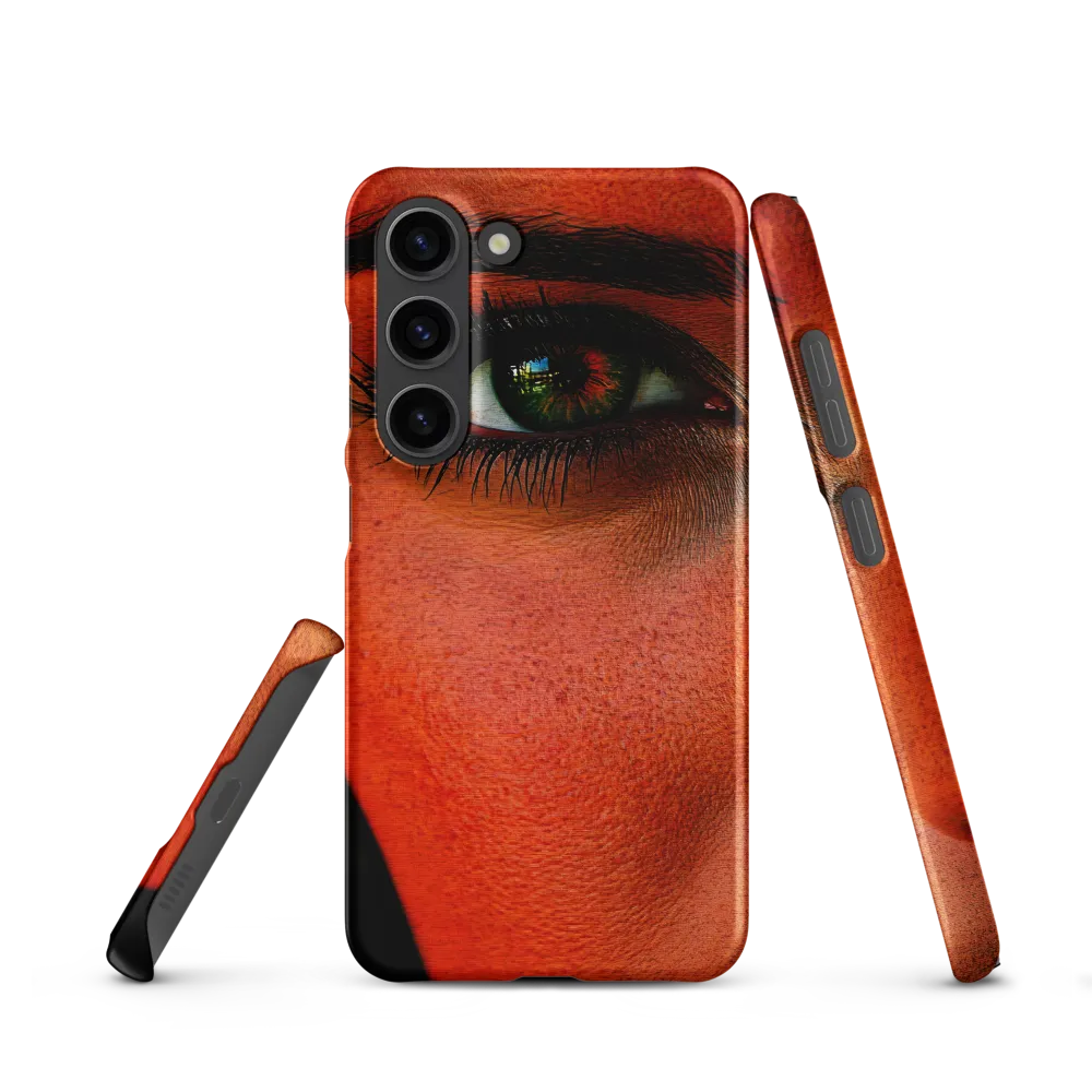 Gaze of Intensity | Phone Case |  S23 | Snap Case | Matte