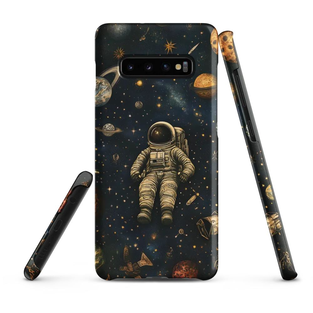 Cosmic Voyage: An Astronaut's Solitude
