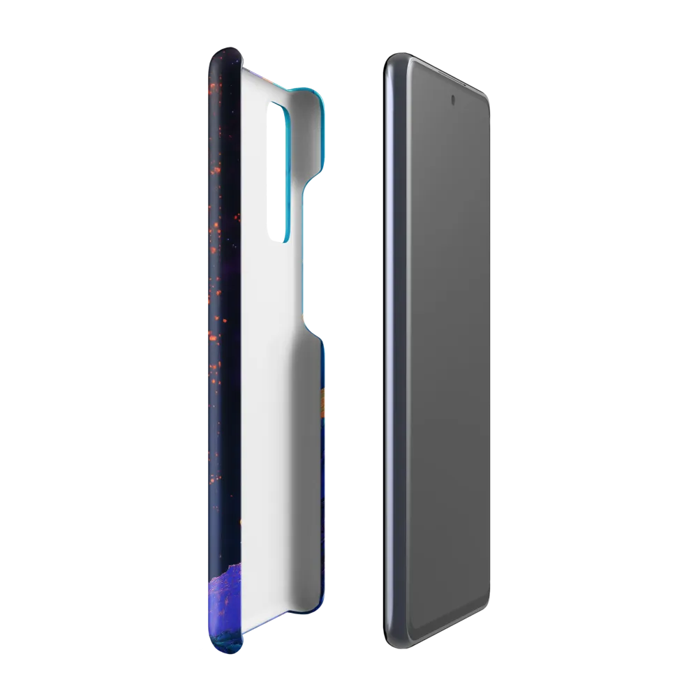 Celestial Harmony: A Surreal Exploration of Space | Phone Case |  S20 FE | Snap Case | Glossy