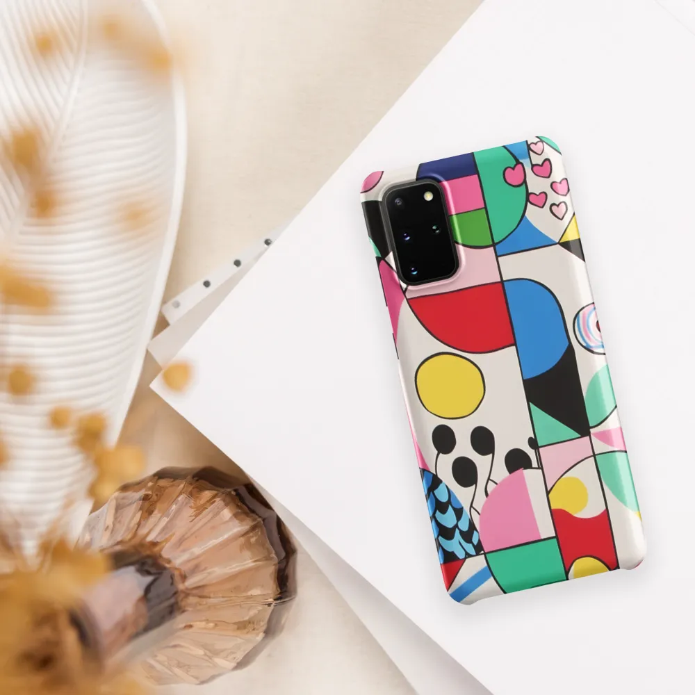 Dynamic Interplay of Shapes | Phone Case |  S20 Plus | Snap Case | Matte