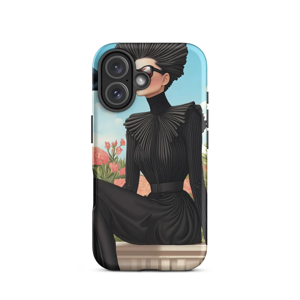 Chic Elegance in Bloom | Phone Case