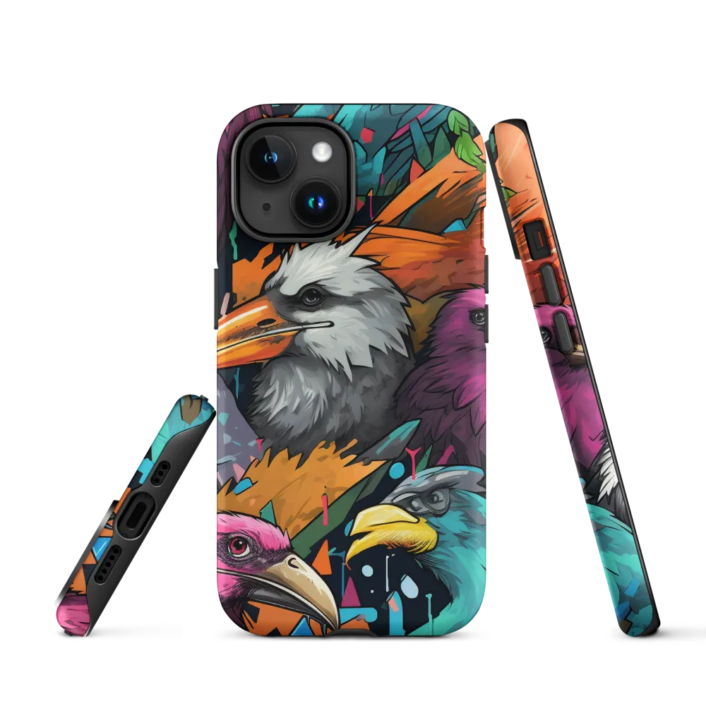 Avian Vortex: A Celebration of Color and Form