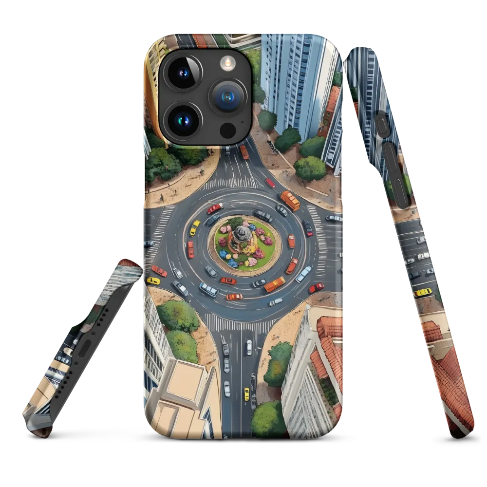 Urban Symphony: Aerial Vision of City Life