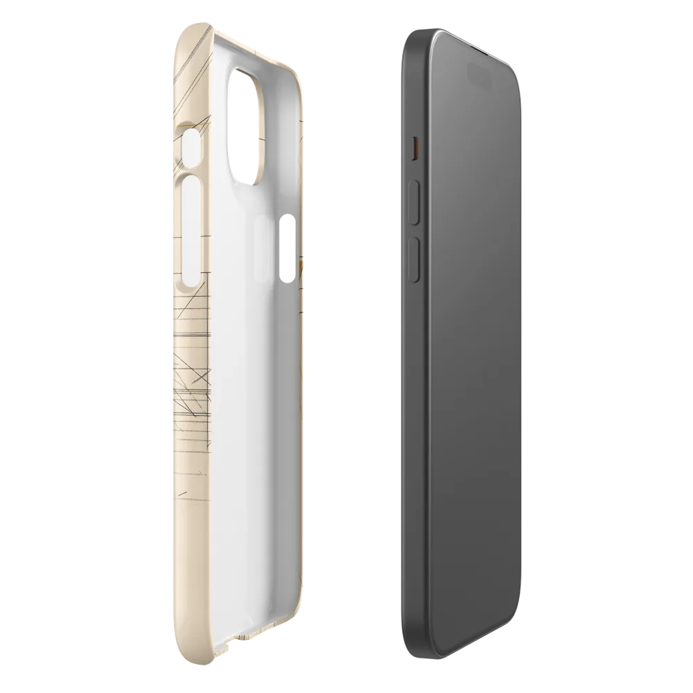 Abstract Profile: A Minimalist Exploration | Phone Case |  15 Plus | Snap Case | Glossy