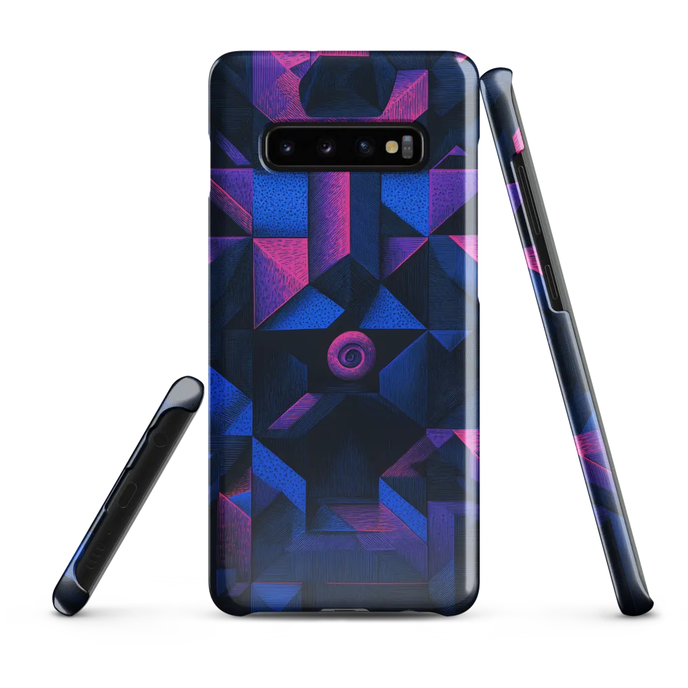 Mysterious Geometric Harmony | Phone Case |  S10 Plus | Snap Case | Glossy